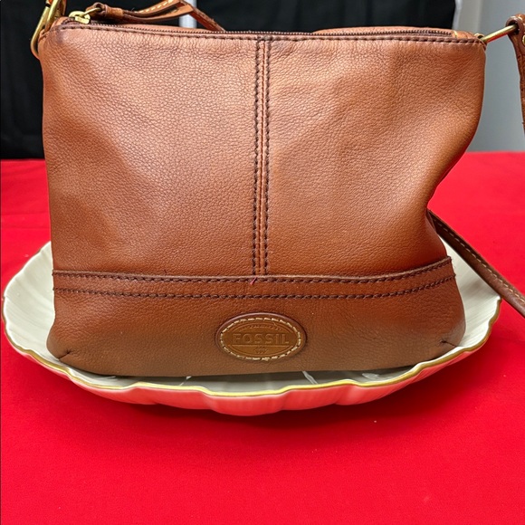 Fossil Handbags - Fossil Tan Leather Shoulder Bag